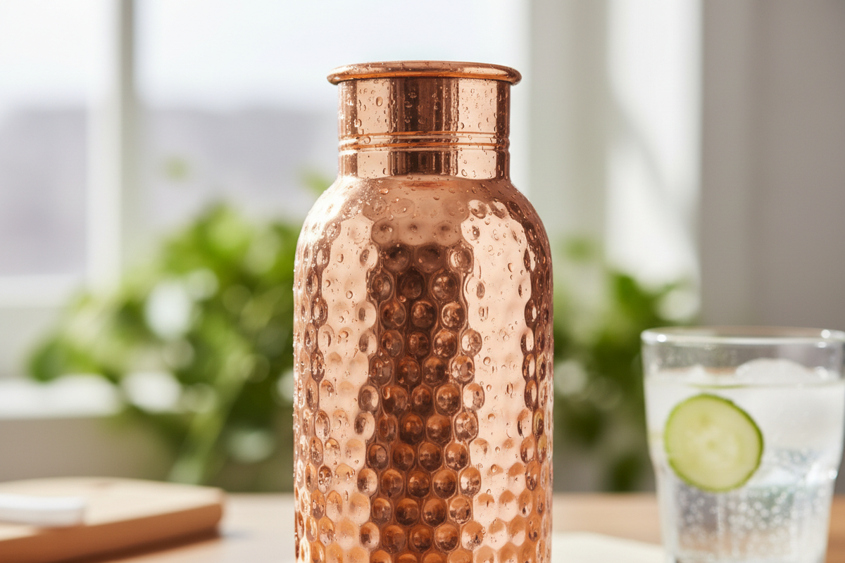 Benefits of Drinking Water from a Copper Bottle | Pure Copper Guide