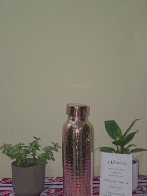 Ayurvedic Pure Copper Bottle for Health & Detox Water