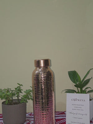 Ayurvedic Pure Copper Bottle for Health & Detox Water